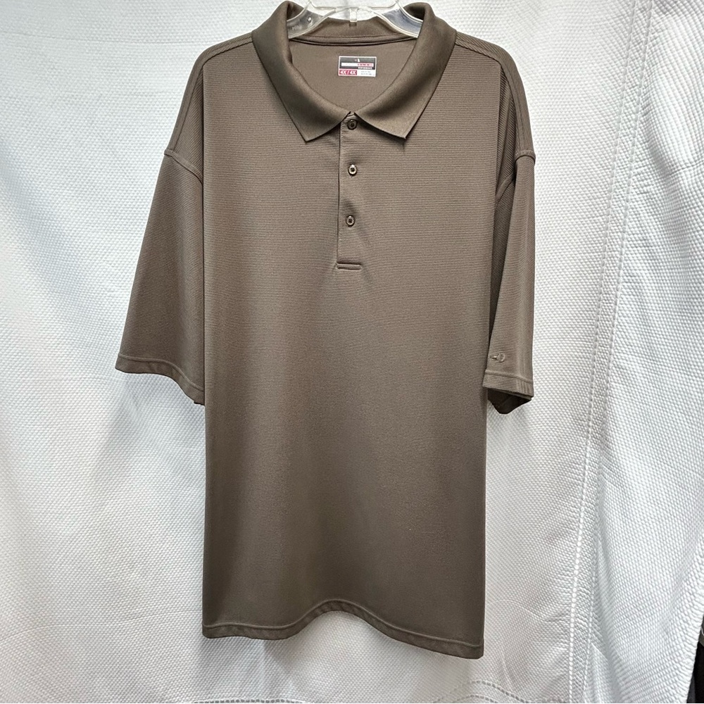 Grand Slam Brown Polo‎ Shirt Classic Casual Fit